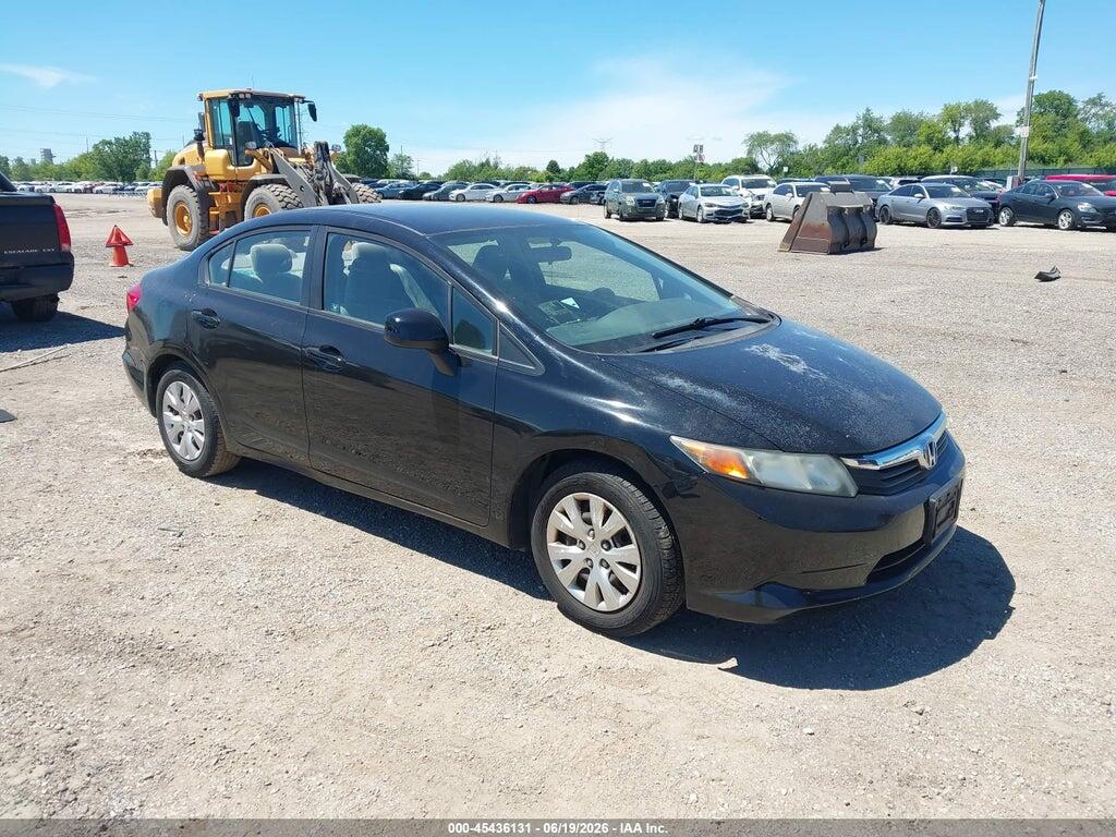 2HGFB2F59CH519276 2012 HONDA CIVIC photo no. 1