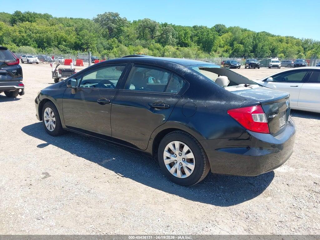2HGFB2F59CH519276 2012 HONDA CIVIC photo no. 3
