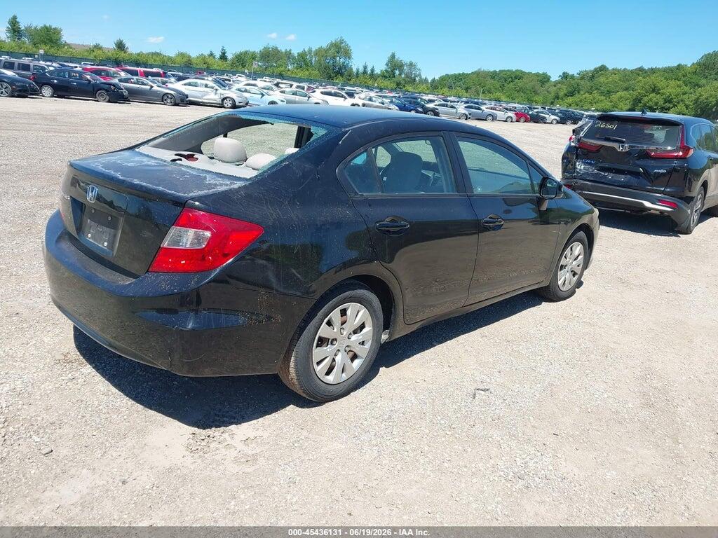 2HGFB2F59CH519276 2012 HONDA CIVIC photo no. 4