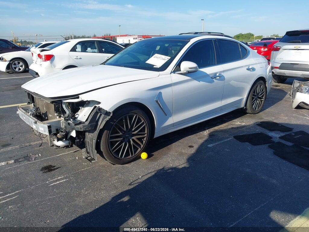KMTG34LA2KU017784 2019 GENESIS G70 photo no. 2