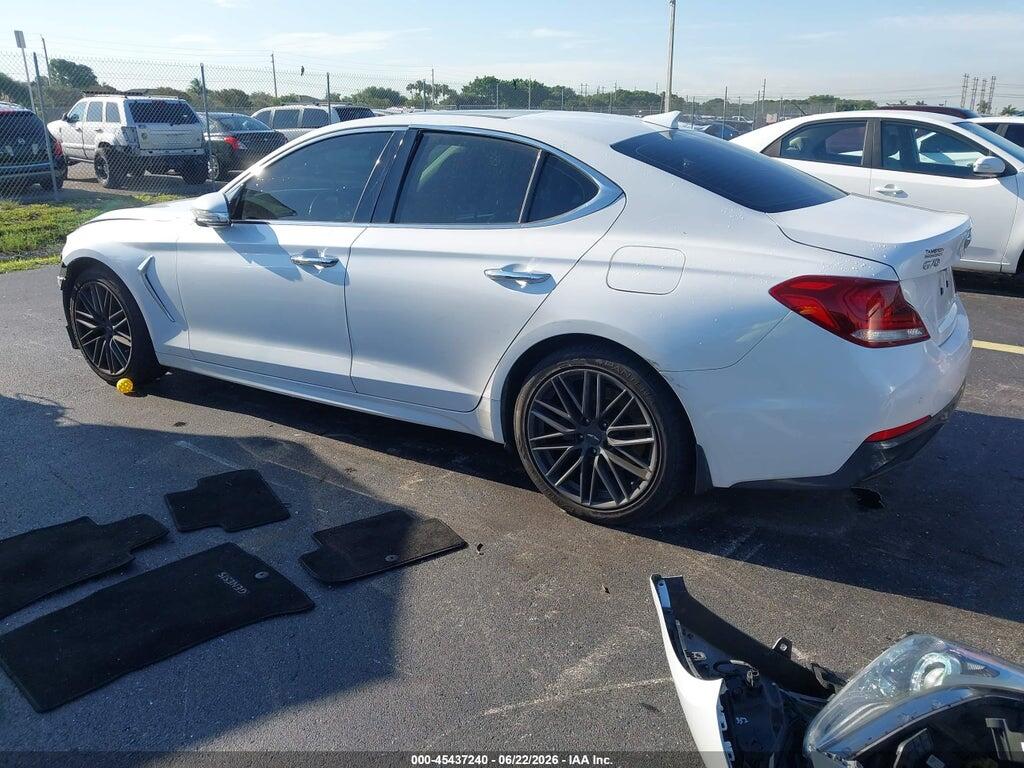 KMTG34LA2KU017784 2019 GENESIS G70 photo no. 3