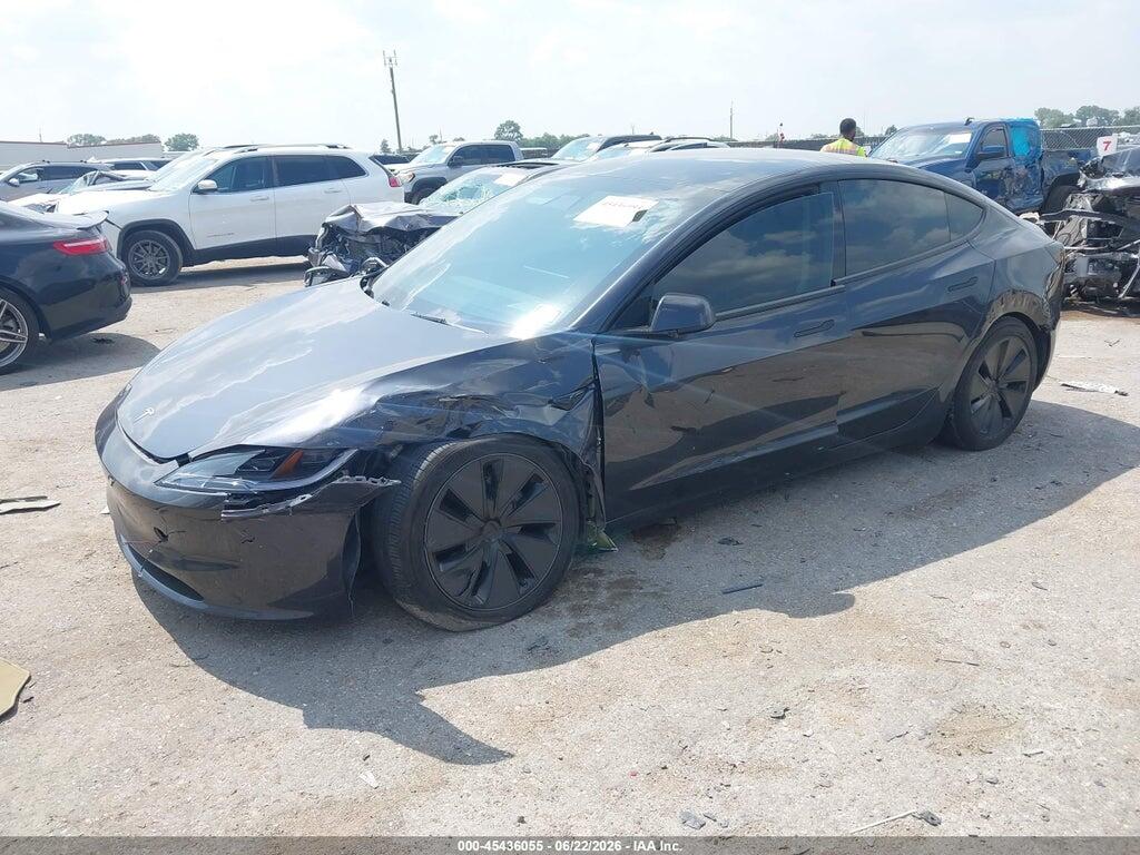 5YJ3E1EAXSF061589 2025 TESLA MODEL 3 photo no. 2