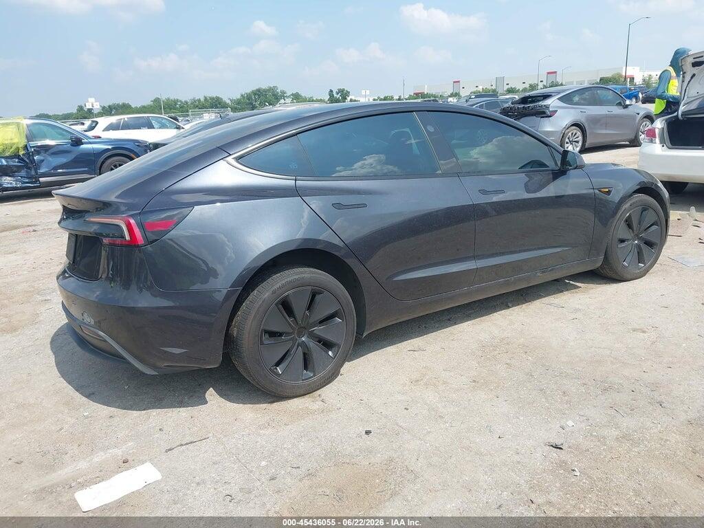 5YJ3E1EAXSF061589 2025 TESLA MODEL 3 photo no. 4