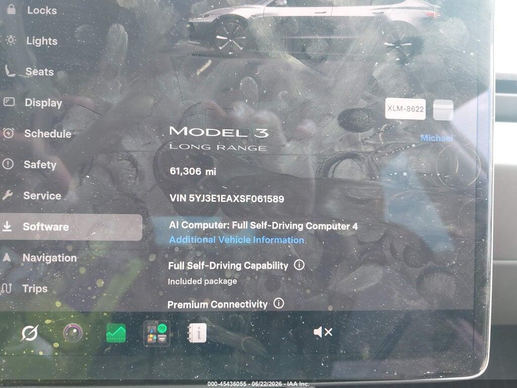 5YJ3E1EAXSF061589 2025 TESLA MODEL 3 photo no. 7