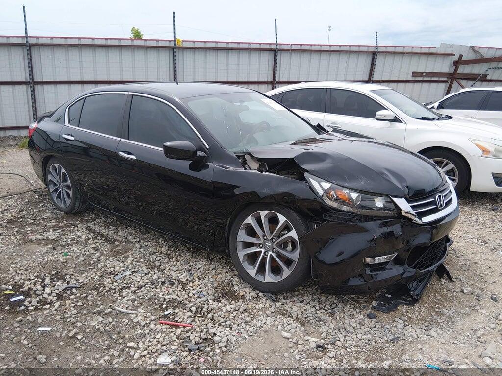 1HGCR2F57EA225763 2014 HONDA ACCORD photo no. 1