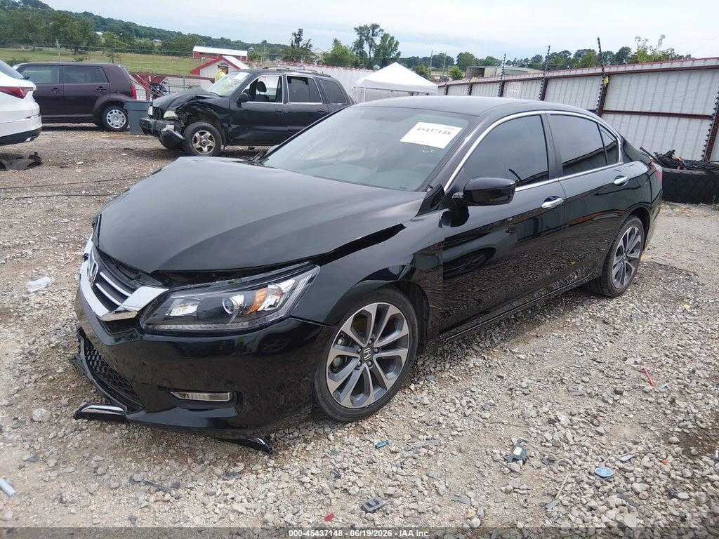 1HGCR2F57EA225763 2014 HONDA ACCORD photo no. 2