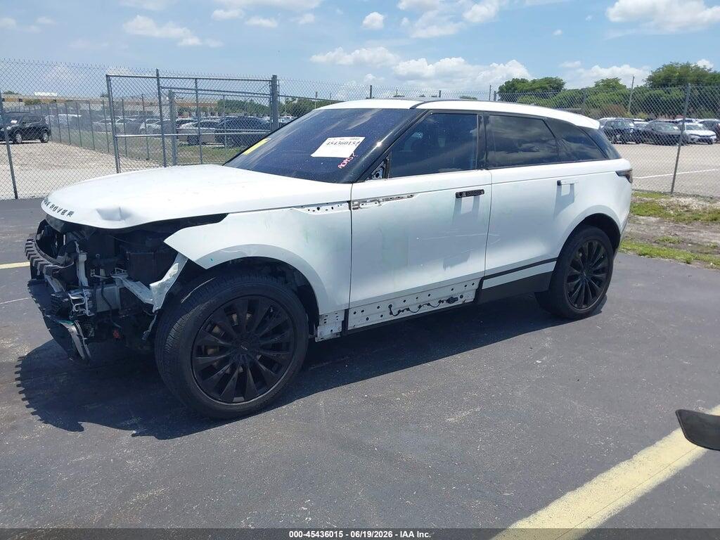 SALYB2RX7JA773769 2018 LAND ROVER RANGE ROVER VELAR photo no. 2