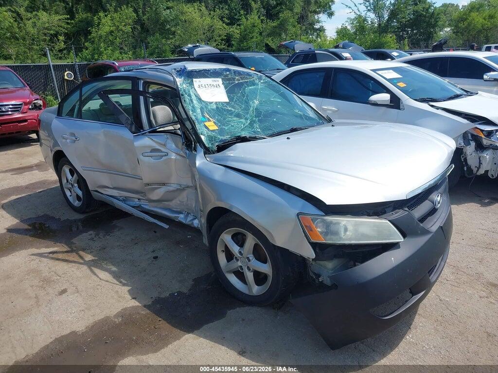 5NPEU46F17H217423 2007 HYUNDAI SONATA photo no. 1