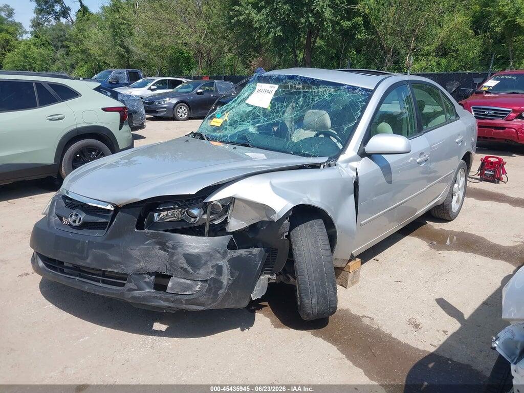 5NPEU46F17H217423 2007 HYUNDAI SONATA photo no. 2
