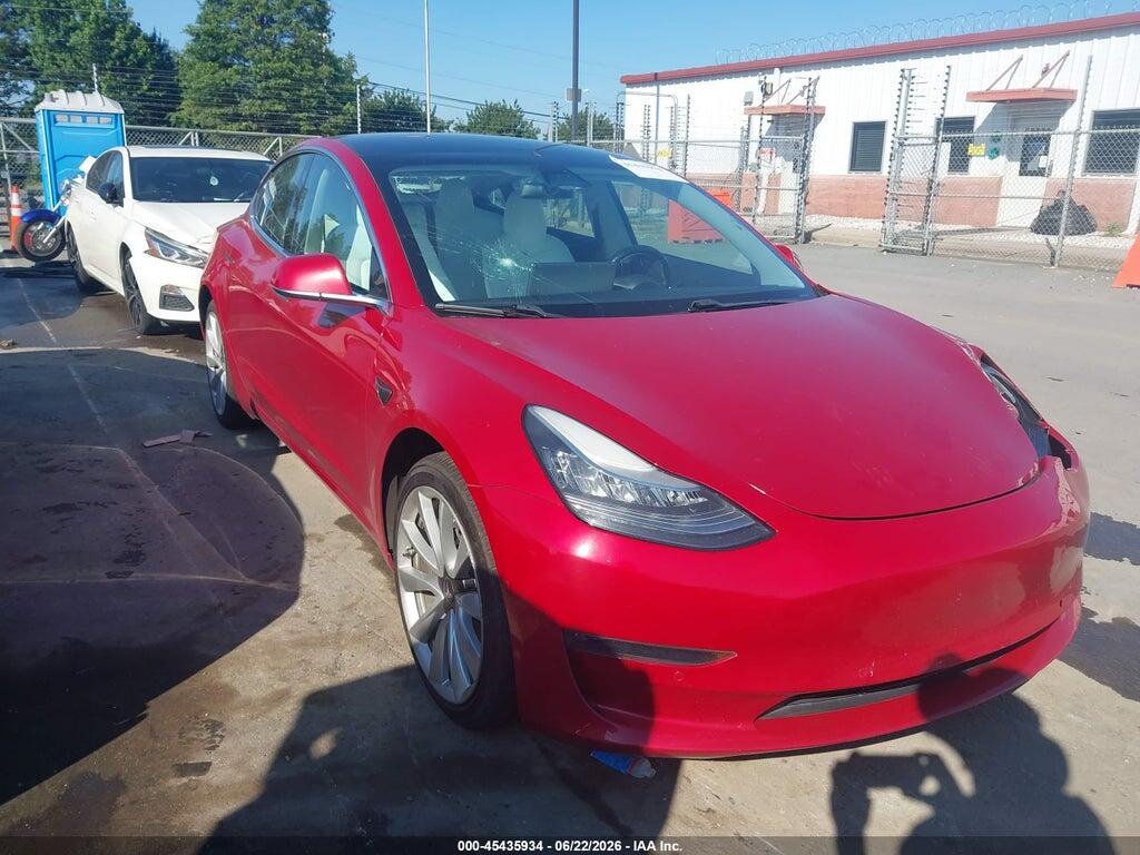 5YJ3E1EB6KF406884 2019 TESLA MODEL 3 photo no. 1