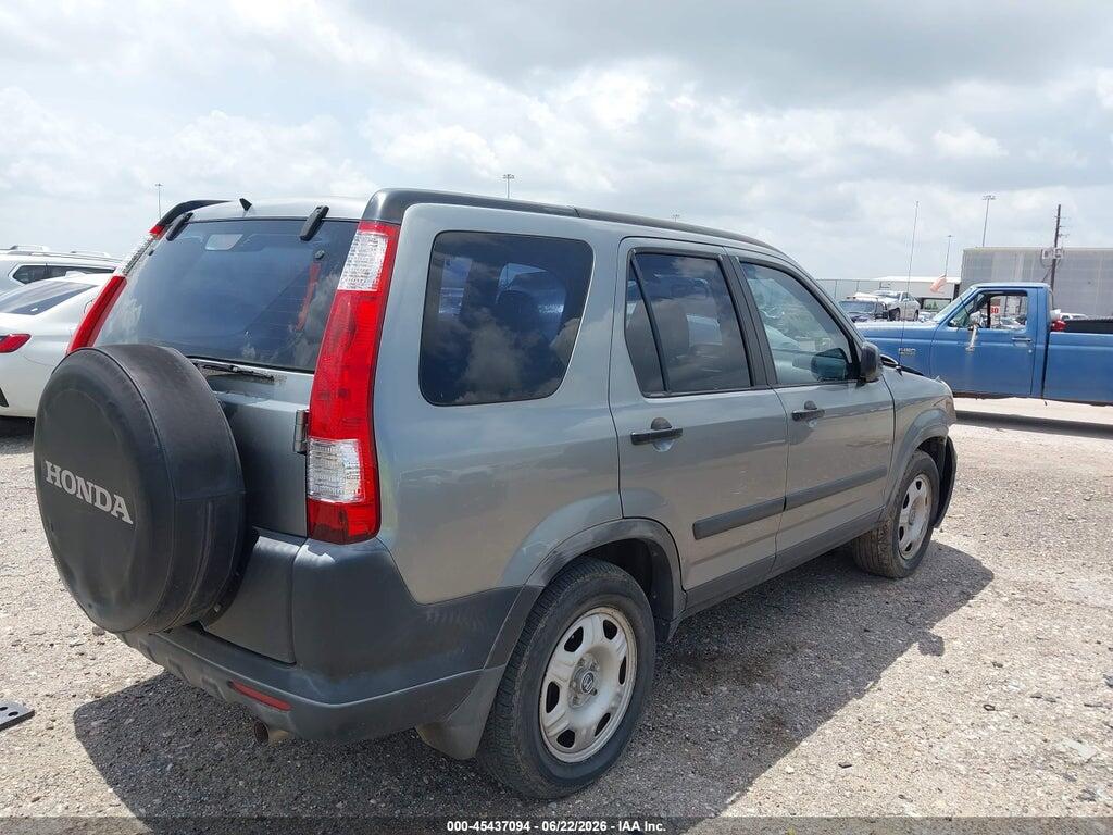 JHLRD68506C001559 2006 HONDA CR-V photo no. 4