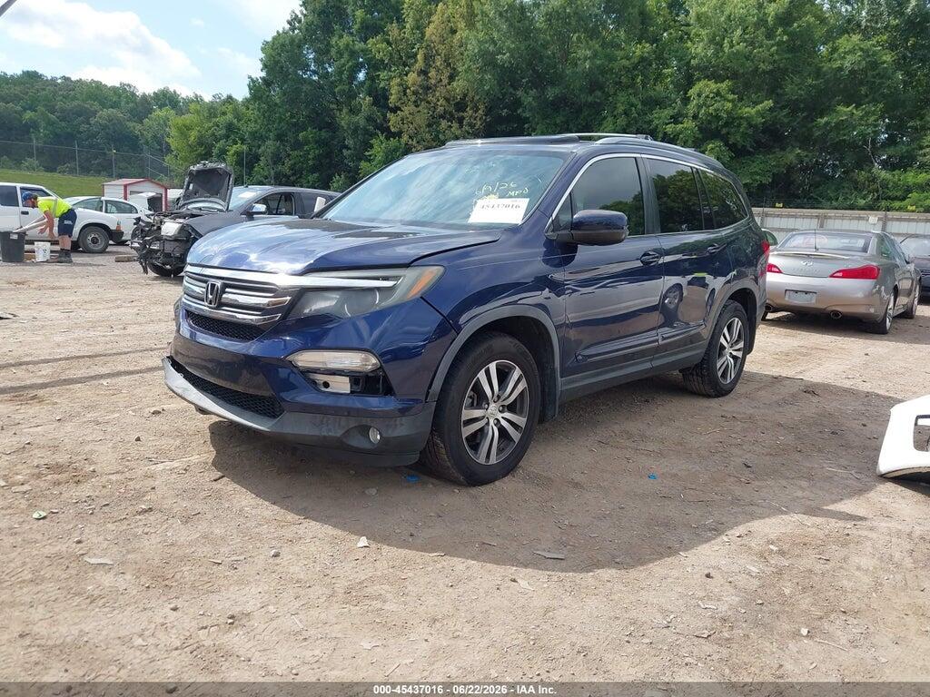 5FNYF6H82HB049664 2017 HONDA PILOT photo no. 2