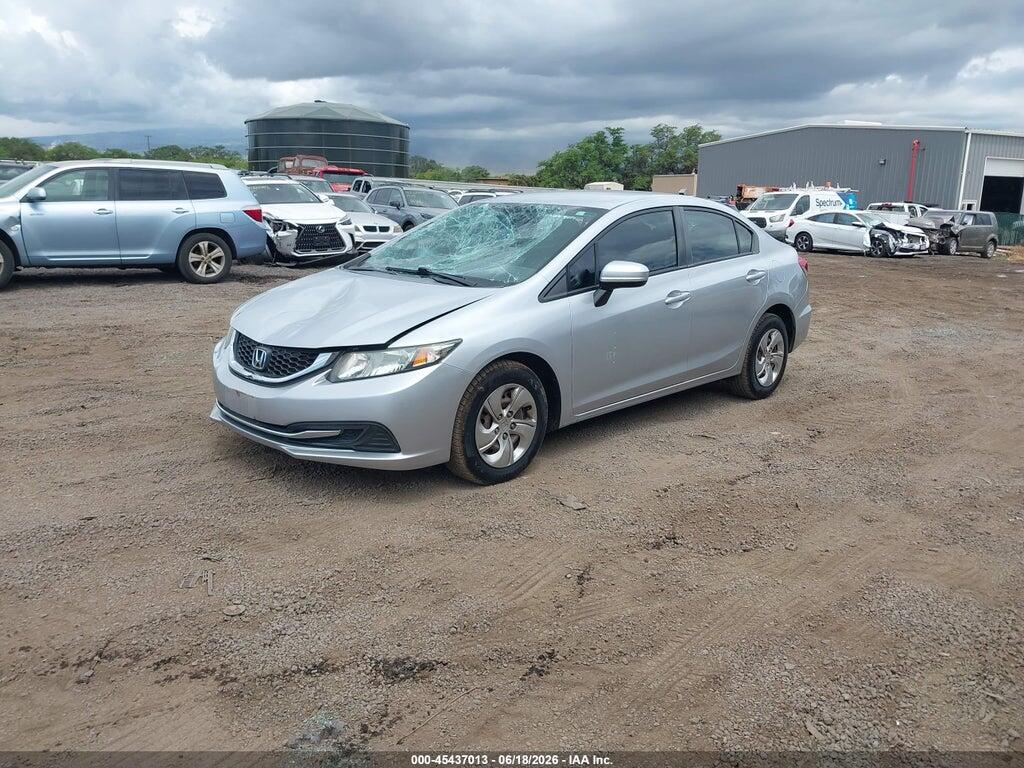 2HGFB2F56FH538467 2015 HONDA CIVIC photo no. 2