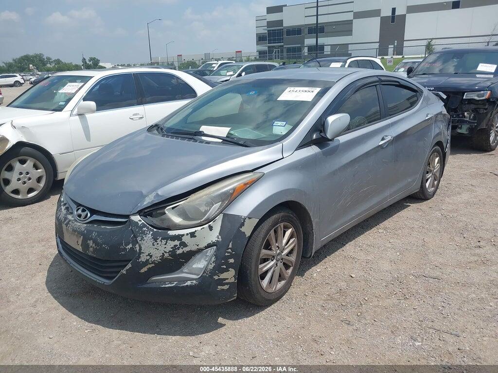 5NPDH4AE3FH599774 2015 HYUNDAI ELANTRA photo no. 2