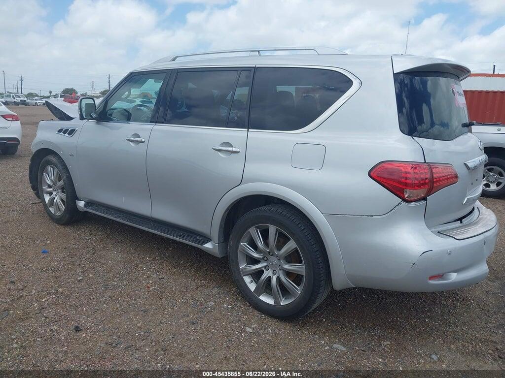 JN8AZ2ND2E9750962 2014 INFINITI QX80 photo no. 3