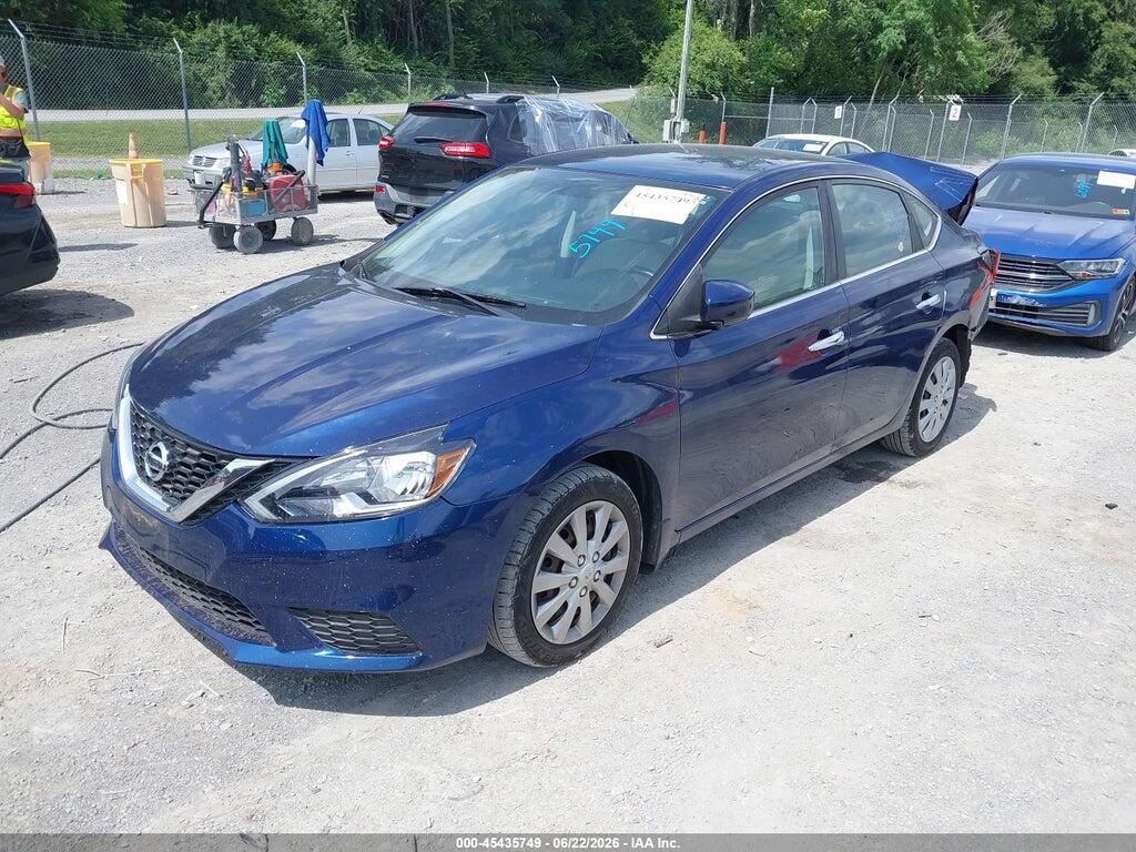 3N1AB7AP7HY333058 2017 NISSAN SENTRA photo no. 2