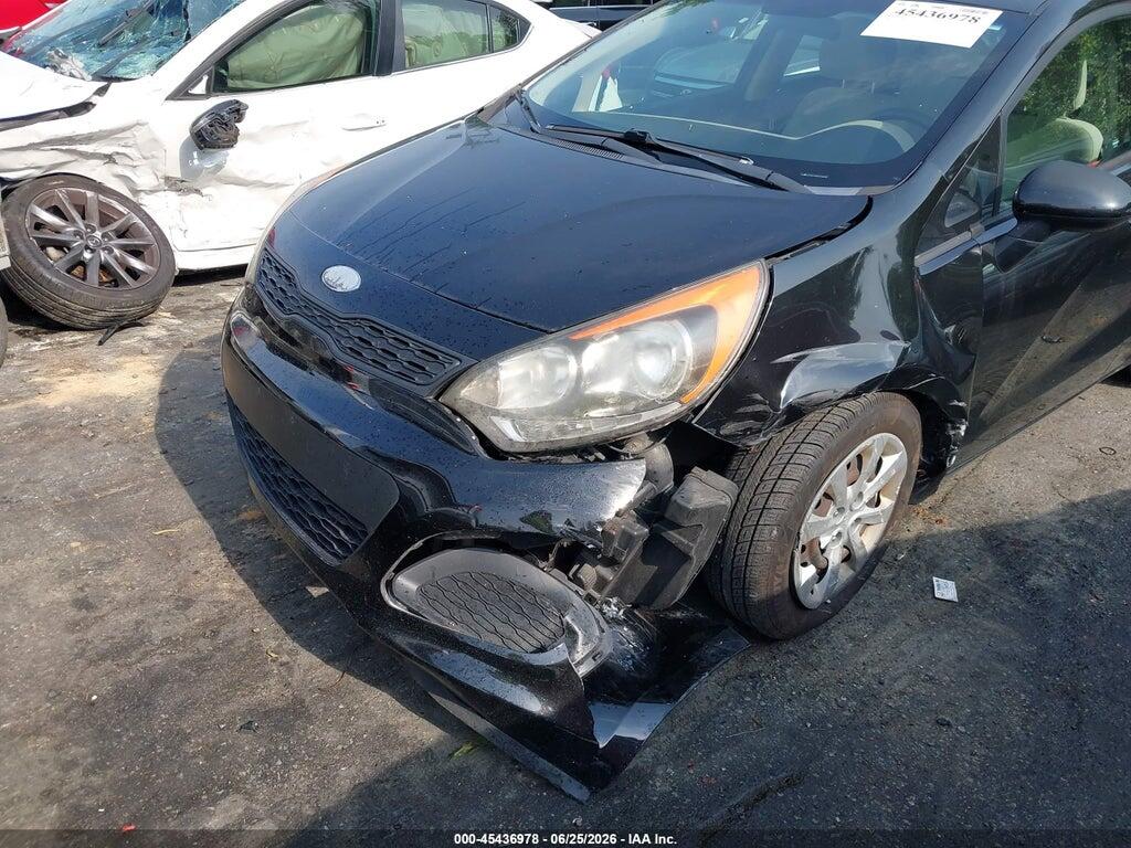 KNADM5A36D6209979 2013 KIA RIO photo no. 6
