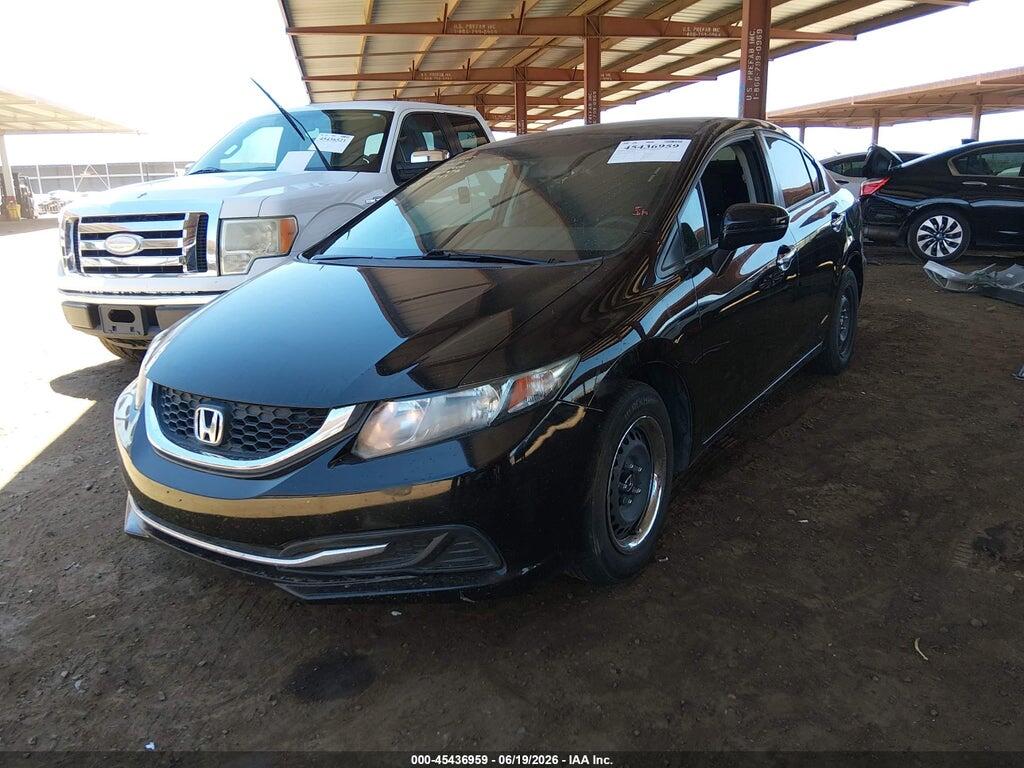 2HGFB2F56FH519532 2015 HONDA CIVIC photo no. 2