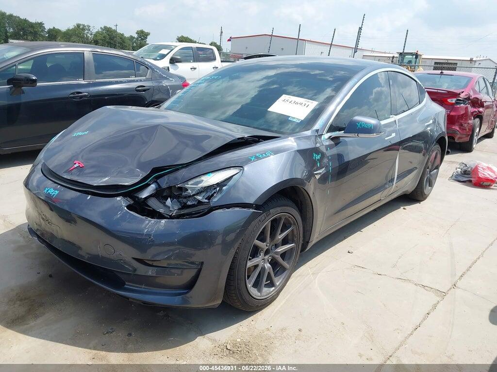 5YJ3E1EA1KF411045 2019 TESLA MODEL 3 photo no. 2