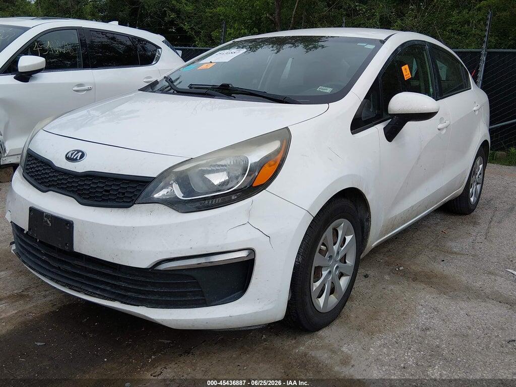 KNADM4A34G6606444 2016 KIA RIO photo no. 2
