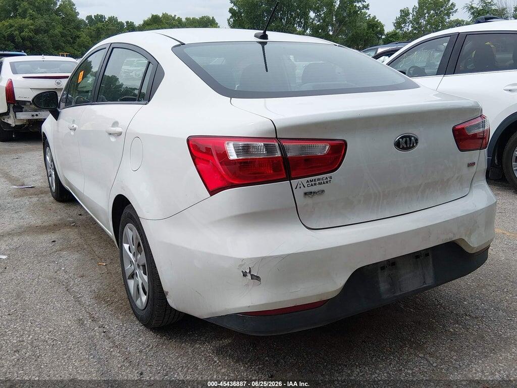 KNADM4A34G6606444 2016 KIA RIO photo no. 3