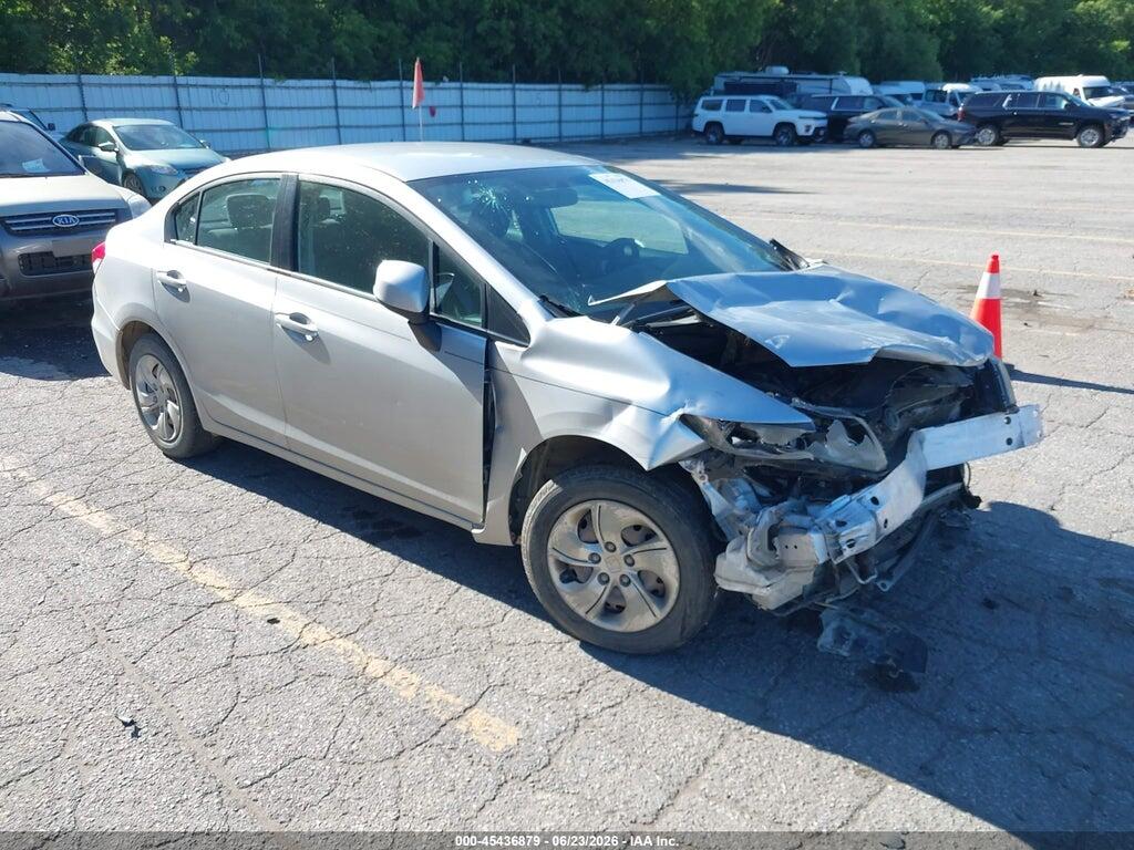 19XFB2F58DE040777 2013 HONDA CIVIC photo no. 1