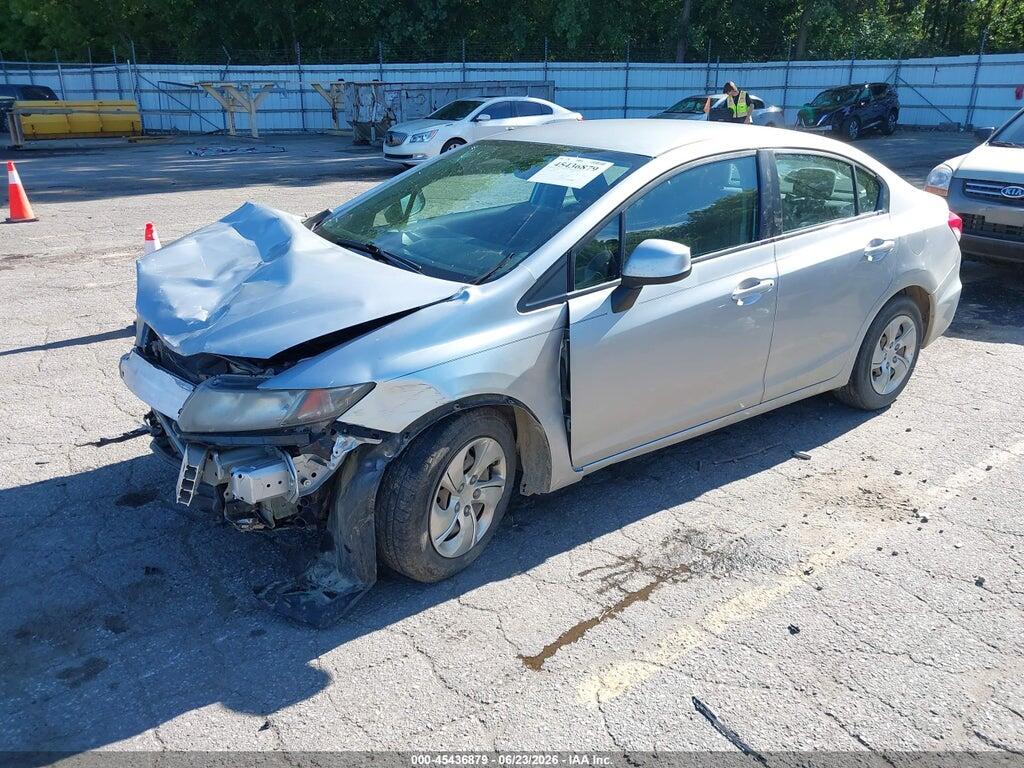 19XFB2F58DE040777 2013 HONDA CIVIC photo no. 2