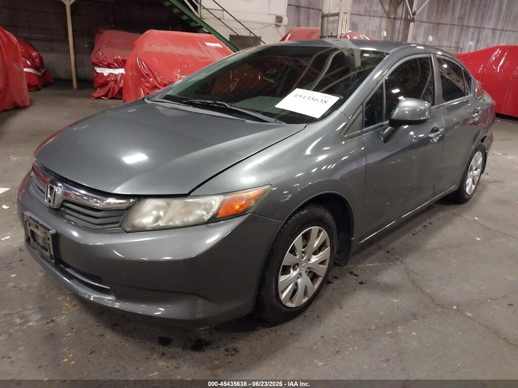 19XFB2F54CE380491 2012 HONDA CIVIC photo no. 2