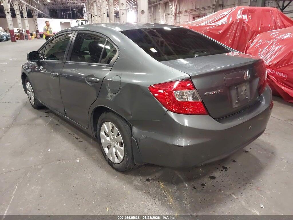 19XFB2F54CE380491 2012 HONDA CIVIC photo no. 3