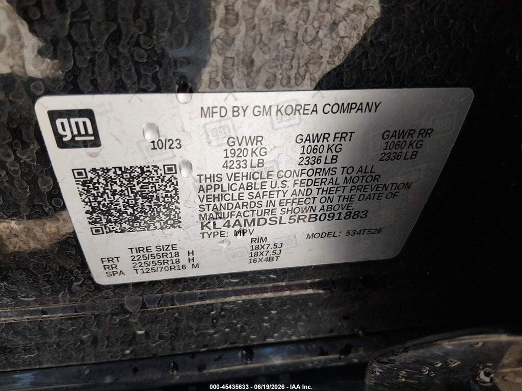 KL4AMDSL5RB091883 2024 BUICK ENCORE GX photo no. 9