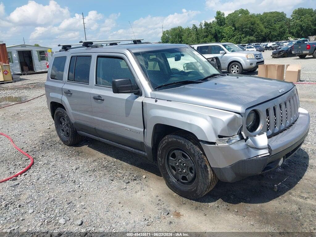 1C4NJPBA3GD783562 2016 JEEP PATRIOT photo no. 1