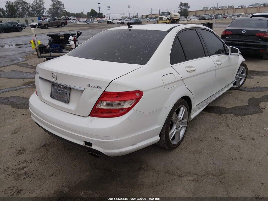 WDDGF8BB0BR177193 2011 MERCEDES-BENZ C 300 photo no. 4