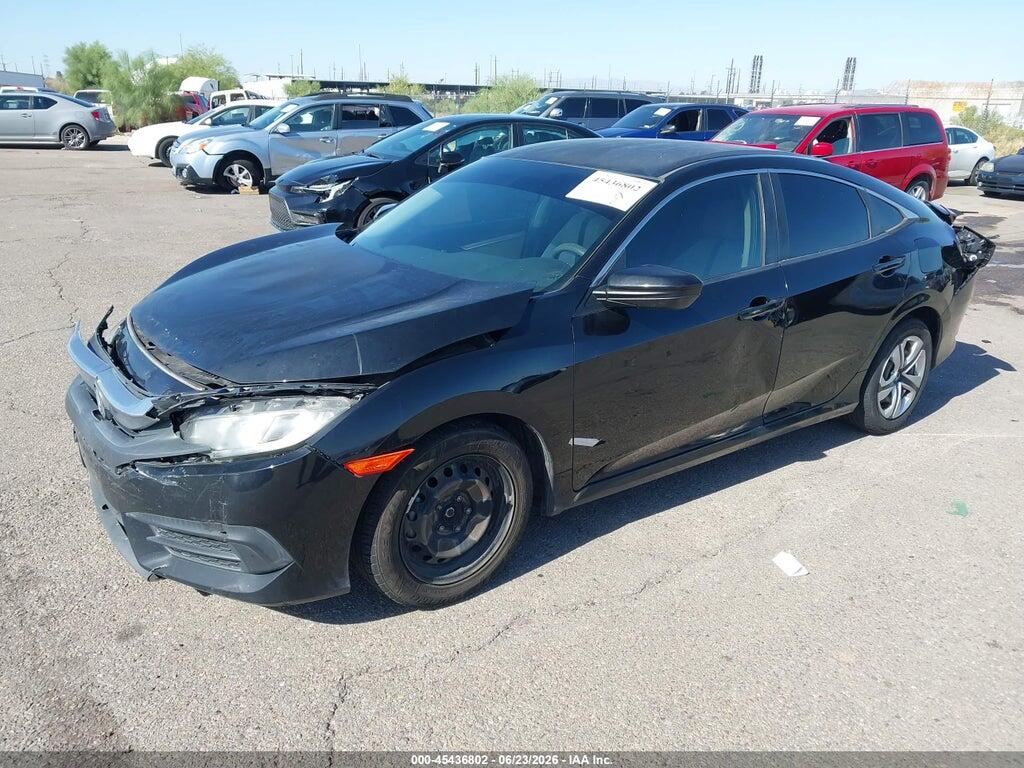 2HGFC2F55GH570034 2016 HONDA CIVIC photo no. 2
