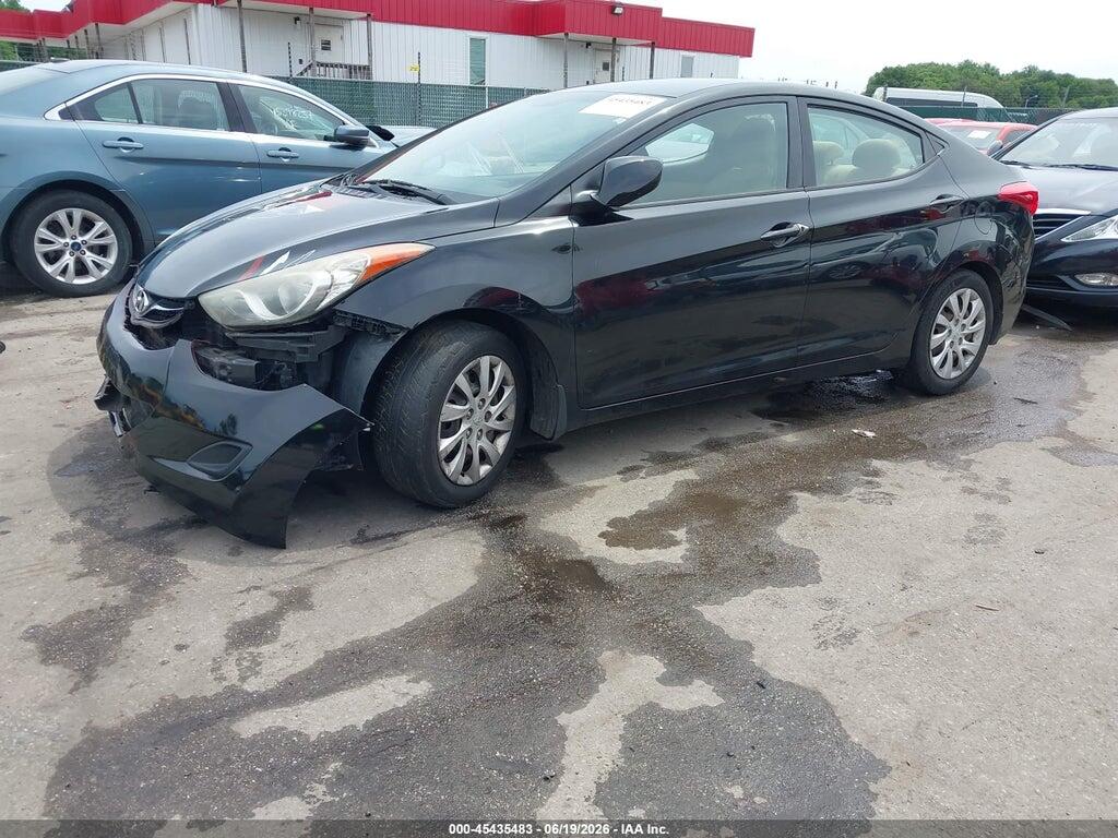 5NPDH4AE0DH155961 2013 HYUNDAI ELANTRA photo no. 2