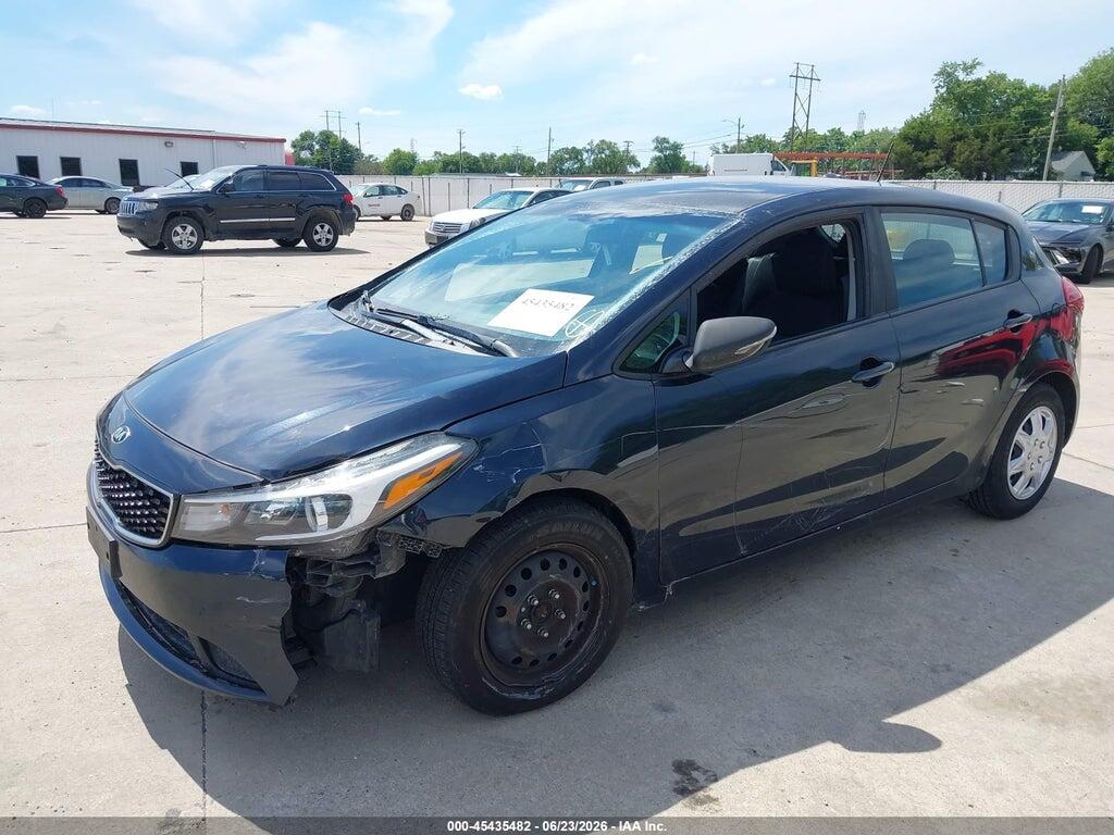 KNAFK5A80J5772697 2018 KIA FORTE photo no. 2