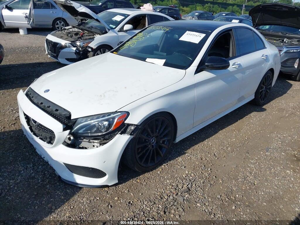 55SWF6EB4HU215110 2017 MERCEDES-BENZ AMG C 43 photo no. 2