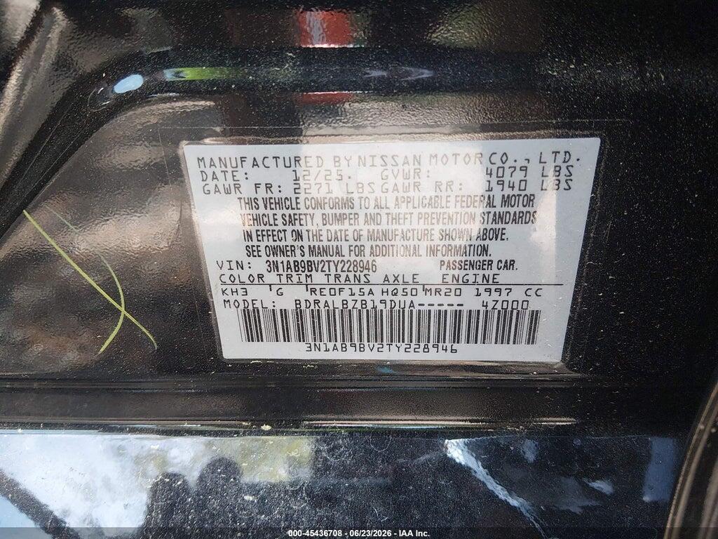 3N1AB9BV2TY228946 2026 NISSAN SENTRA photo no. 9