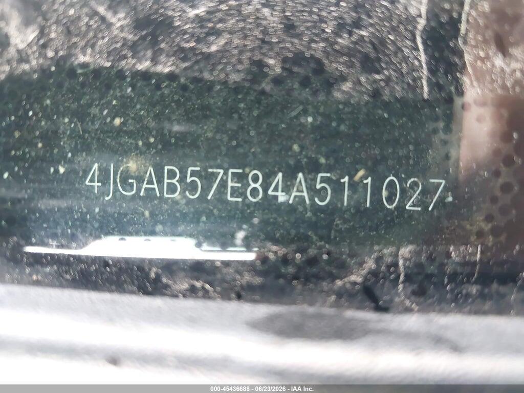 4JGAB57E84A511027 2004 MERCEDES-BENZ ML 350 photo no. 9