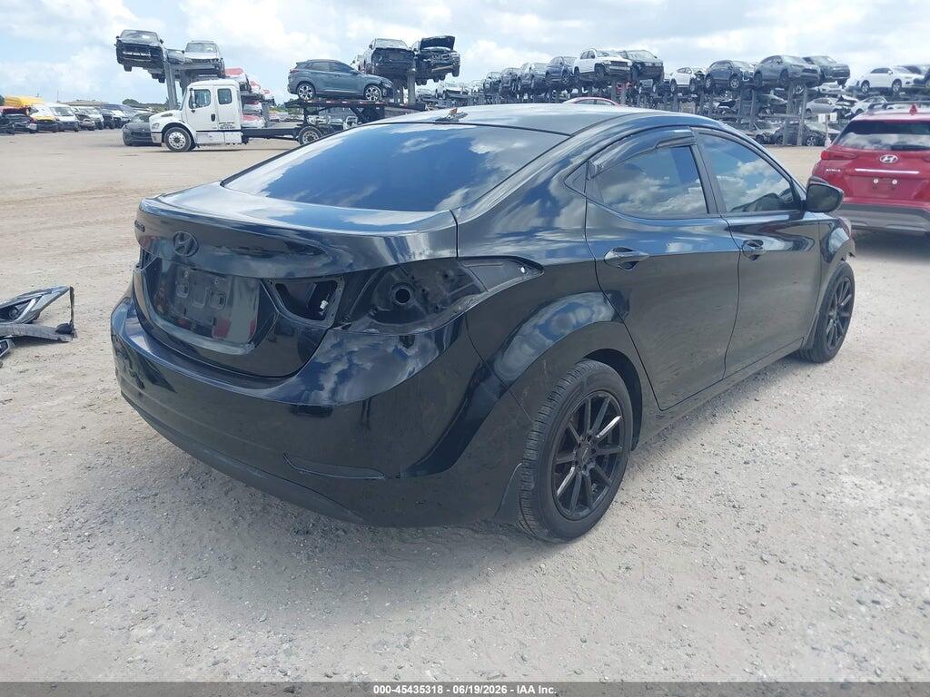 KMHDH4AE4FU261429 2015 HYUNDAI ELANTRA photo no. 4