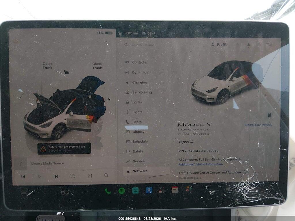 7SAYGAEE0RF989069 2024 TESLA MODEL Y photo no. 7