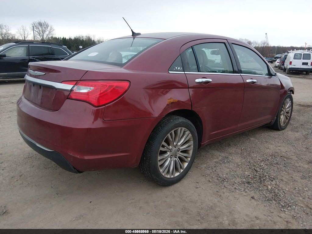 1C3BC2FB0BN595267 2011 CHRYSLER 200 photo no. 4
