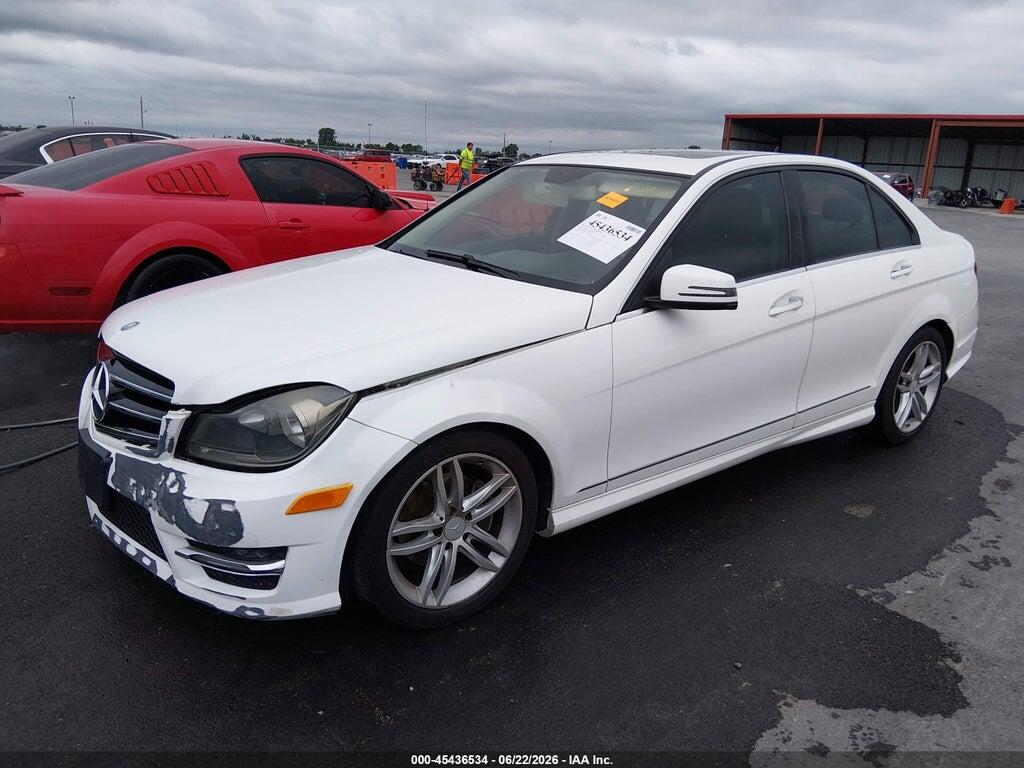 WDDGF4HB1EG221802 2014 MERCEDES-BENZ C 250 photo no. 2