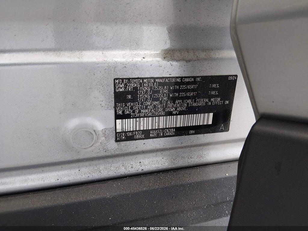 2T3H1RFV5RC295890 2024 TOYOTA RAV4 photo no. 9