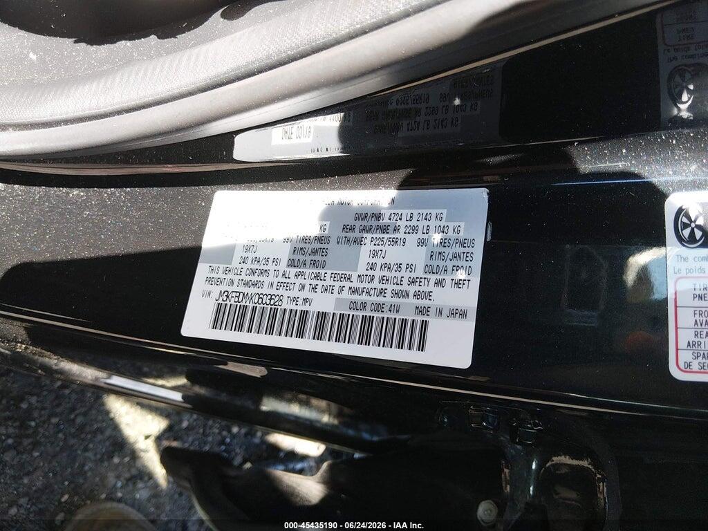 JM3KFBDMXK0603628 2019 MAZDA CX-5 photo no. 9