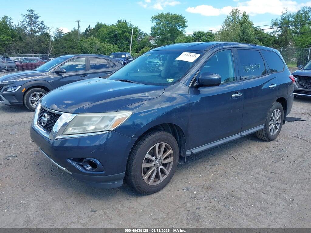 5N1AR2MN6DC649166 2013 NISSAN PATHFINDER photo no. 2