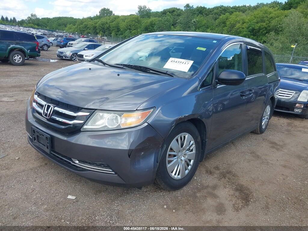 5FNRL5H24FB012051 2015 HONDA ODYSSEY photo no. 2