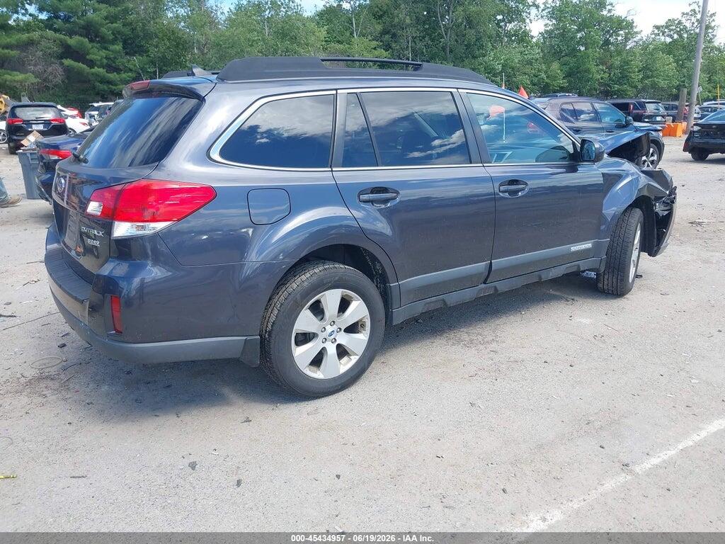 4S4BRBJC2C3290467 2012 SUBARU OUTBACK photo no. 4