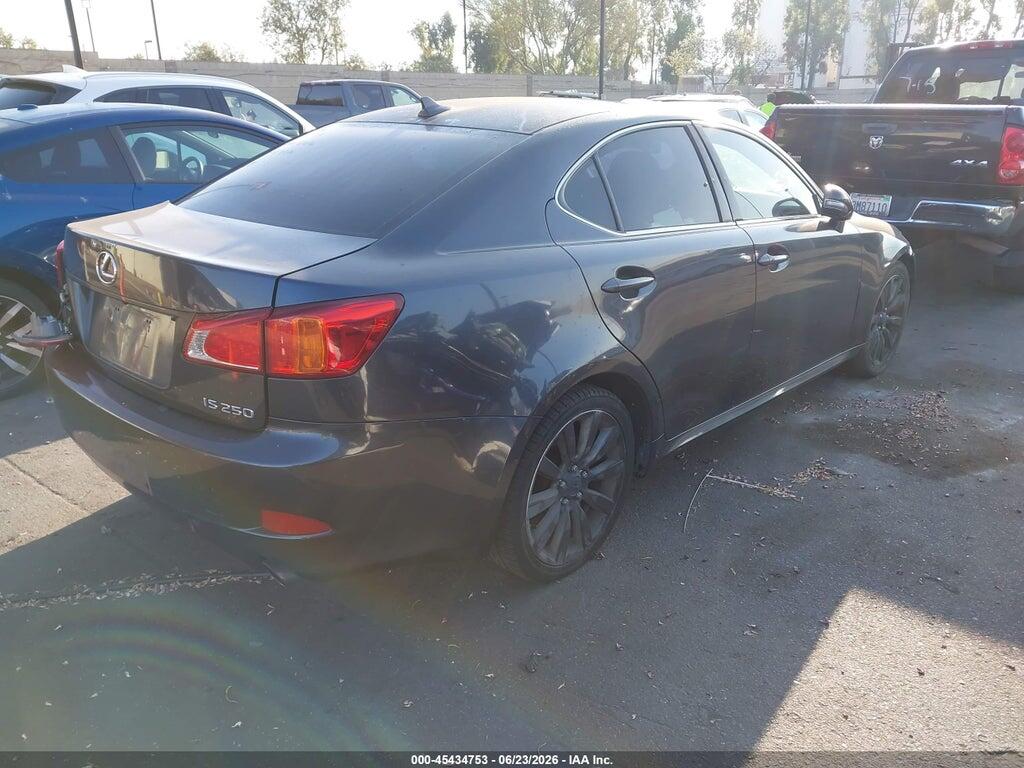 JTHBK262292084457 2009 LEXUS IS 250 photo no. 4