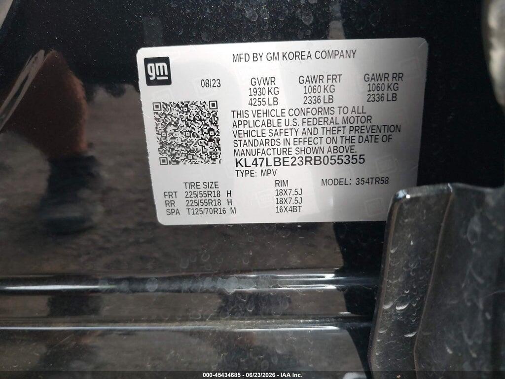 KL47LBE23RB055355 2024 BUICK ENVISTA photo no. 9