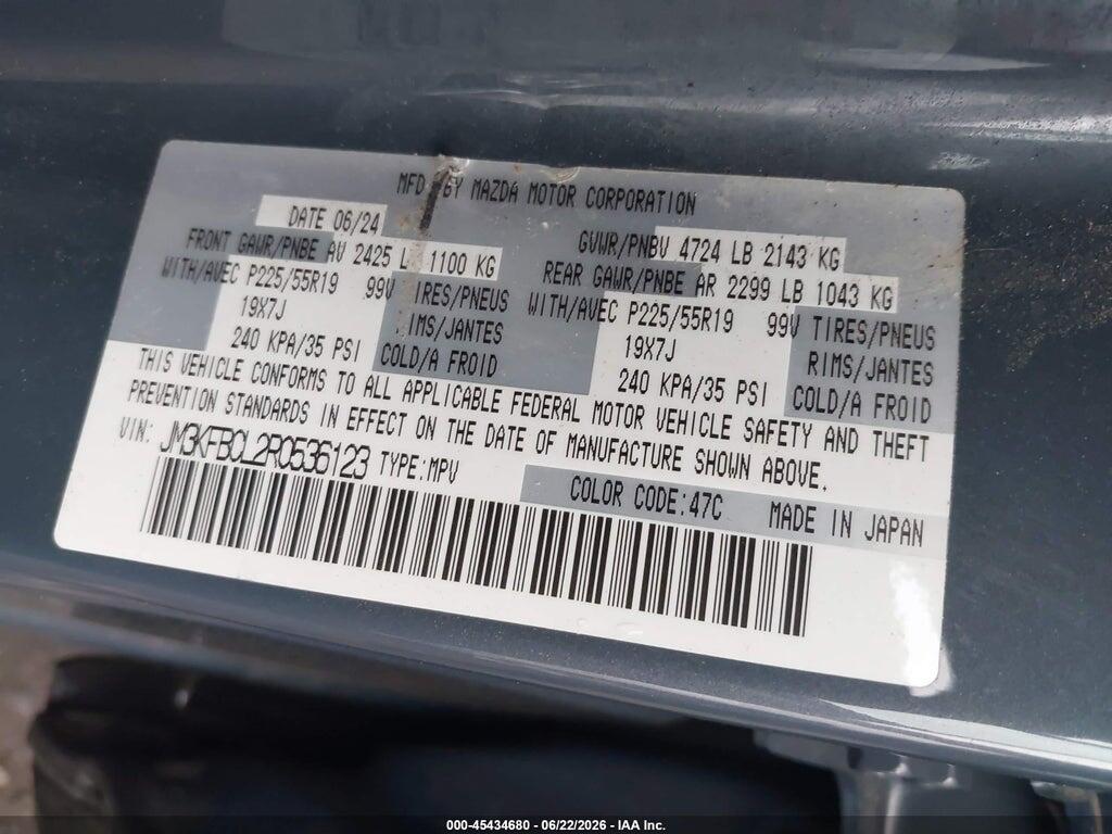 JM3KFBCL2R0536123 2024 MAZDA CX-5 photo no. 9